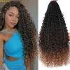 Goddess Bohemian Box Braids-Crochet Hair With Curly Ends 14 18 24 Inches
